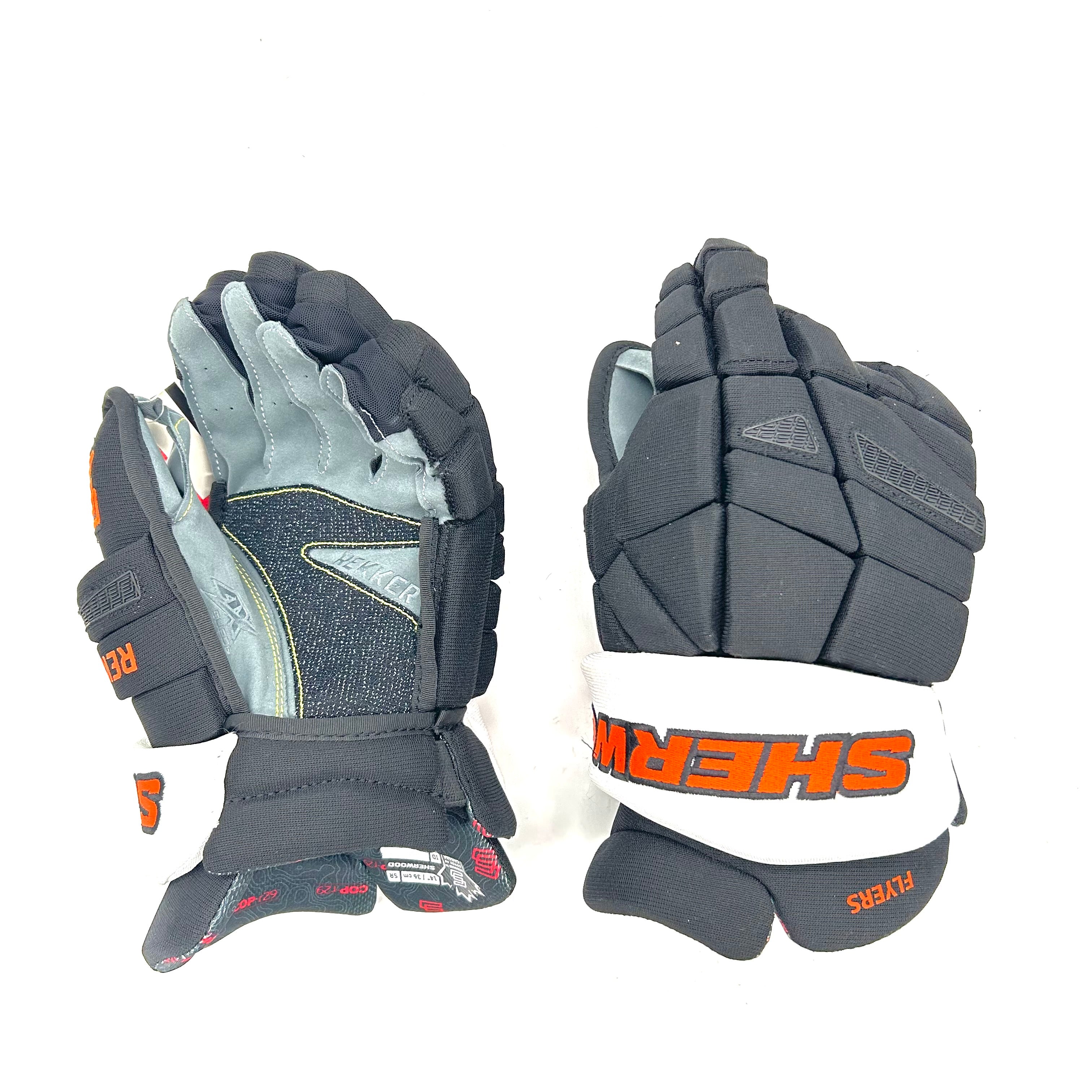 Gant Sherwood Rekker Legend Pro – NHL Pro Stock – Flyers de Philadelphie (noir/blanc/orange)